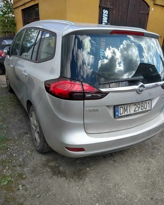 Opel Zafira cena 30900 przebieg: 134994, rok produkcji 2012 z Milicz małe 11